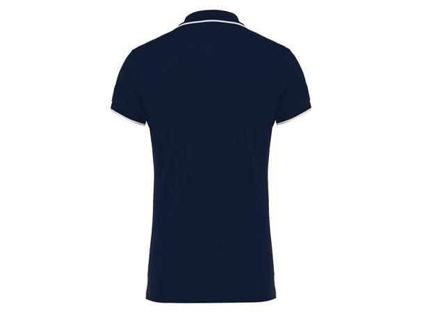 Desi Polo NAV/WHT XS Poloskjorte til dame i bomull 