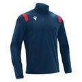 Gange 1/4 Zip Top NAV/RED XXS Teknisk treningsgenser - Unisex