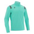 Gange 1/4 Zip Top TRQ/GRY XXL Teknisk treningsgenser - Unisex