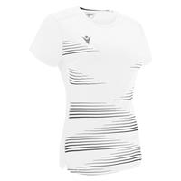 Irma Shirt Dame WHT/BLK L Teknisk løpe t-skjorte til dame