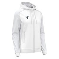 Atlas Hooded Jacket Full Zip W WHT L Teknisk full zip hettegenser til dame