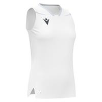 Lily Eco Sleeveless Shirt WHT/SLV XL Teknisk kamp og treningsdrakt - Dame