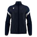 ODIN full zip top NAV/WHT M Jakke med kontrastdetaljer