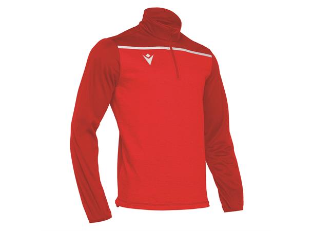 Rhine Training 1/4 Zip Top RED/WHT XXL Treningsgenser med 1/4 zip 