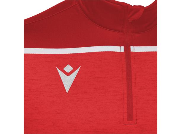 Rhine Training 1/4 Zip Top RED/WHT XXL Treningsgenser med 1/4 zip 