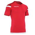 Titan Shirt Shortsleeve RED/WHT XS Teknisk t-skjorte til trening - Unisex